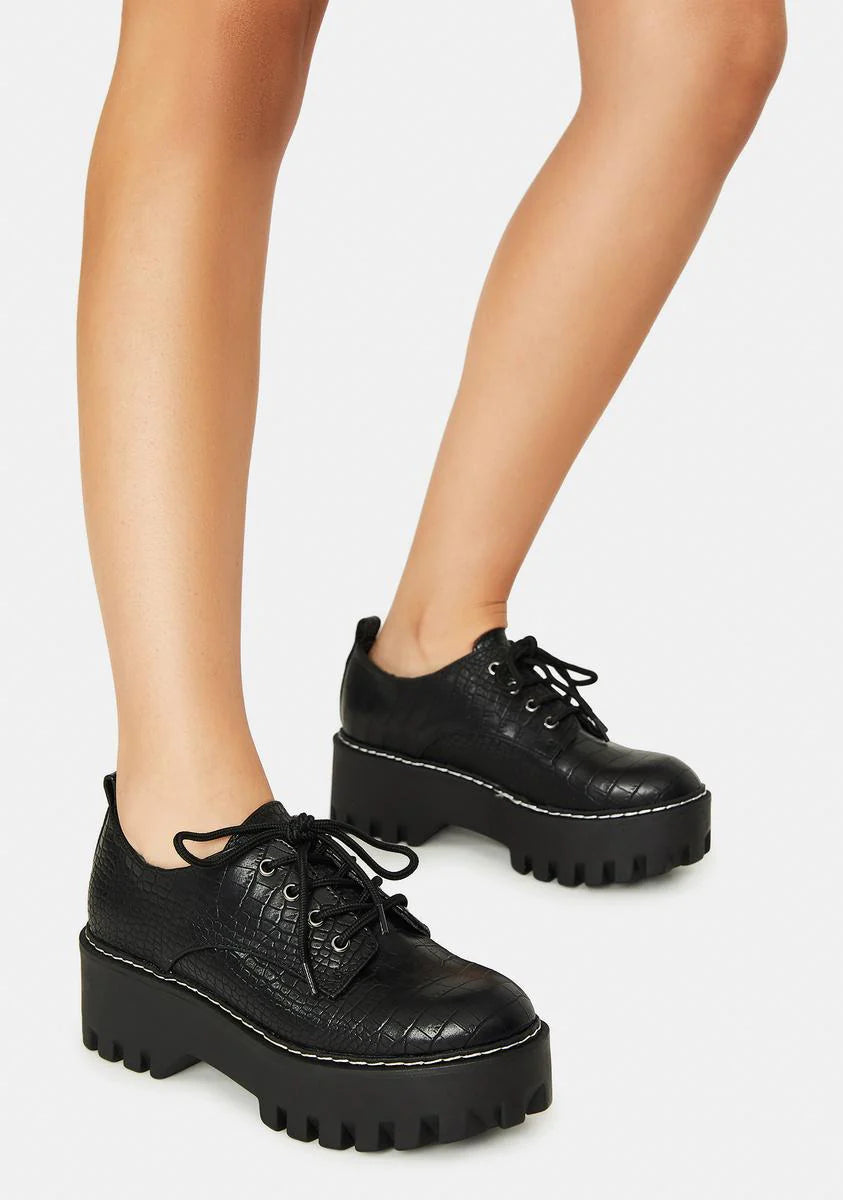 Separate Ways Platform Oxfords