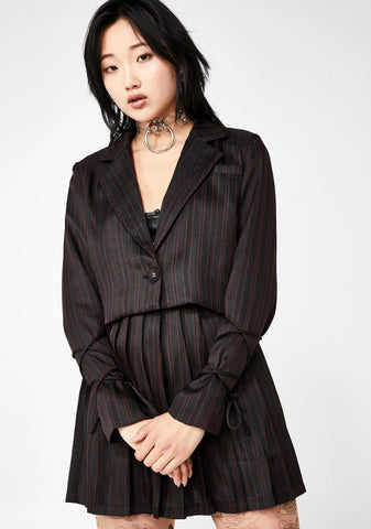 Head Mistress Cropped Jacket