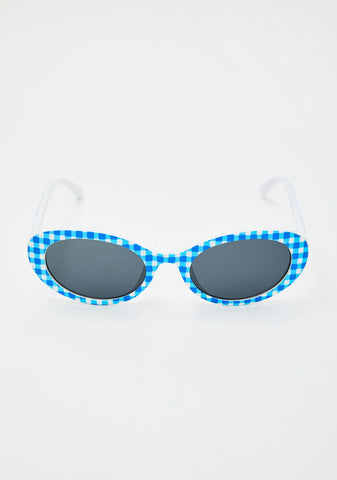 Party Platter Oval Sunglasses