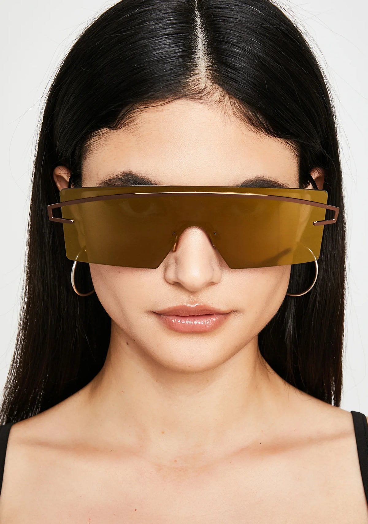 Sunset Galactic Glow Shield Sunglasses