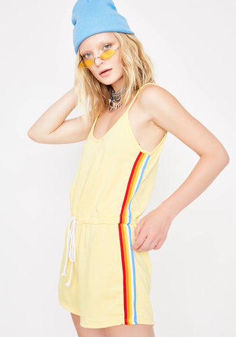 Lazy Daze Terry Romper