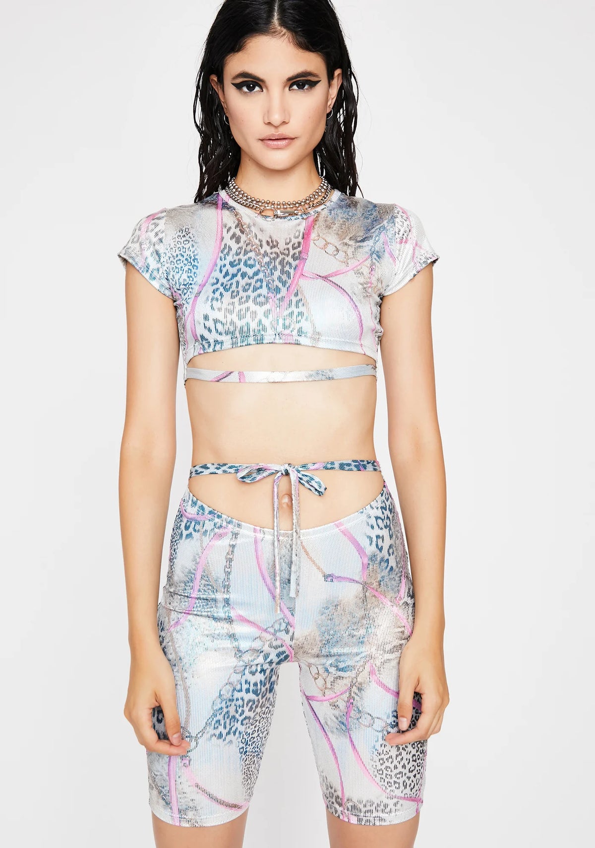 Animal Party Shorts Set