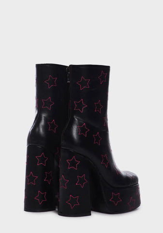 A Queen's Little Secret Heeled Boots