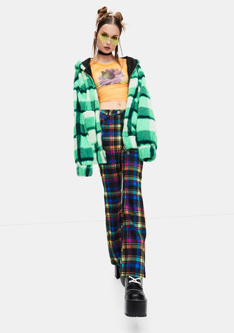 Into The Groove Plaid Pants