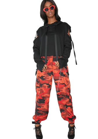 Break The Mold Cut-Out Hoodie