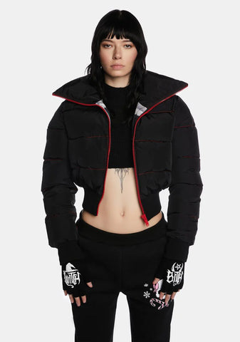 Witch Bitch Fingerless Knit Gloves