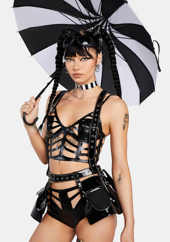 Night Circus Peplum Storage Harness