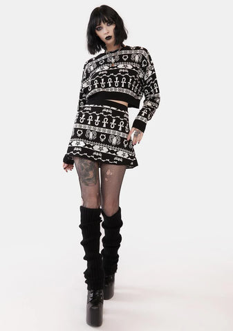 Made Of Mischief Crop Sweater