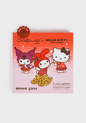 Hello Kitty And Friends Lunar New Year Moon Gaze Eyeshadow Palette