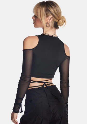 Break The Web Crop Top