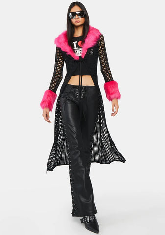 Ashbury Crochet Cardigan