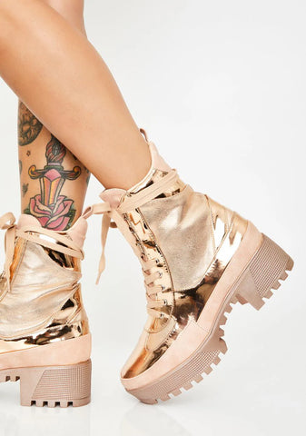 Armed N' Dangerous Combat Boots