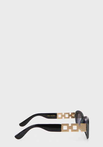 Harlow Cat Sunglasses - Green