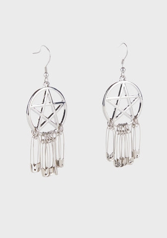 Twisted Rush Drop Earrings