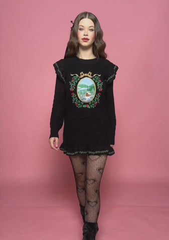 Snowbound Heirloom Mini Skirt