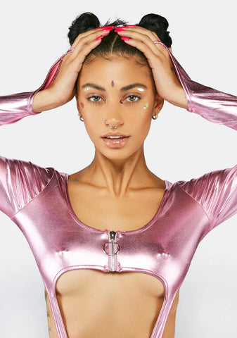 Multi Iridescent Dazzle Dots Eye Decor