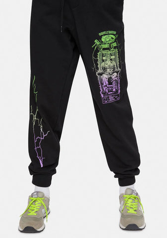 X Playdude Court Case Graphic Sweatpants
