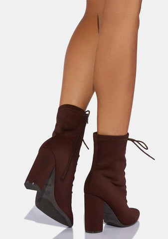 Umber Mesmerized State Suede Boots