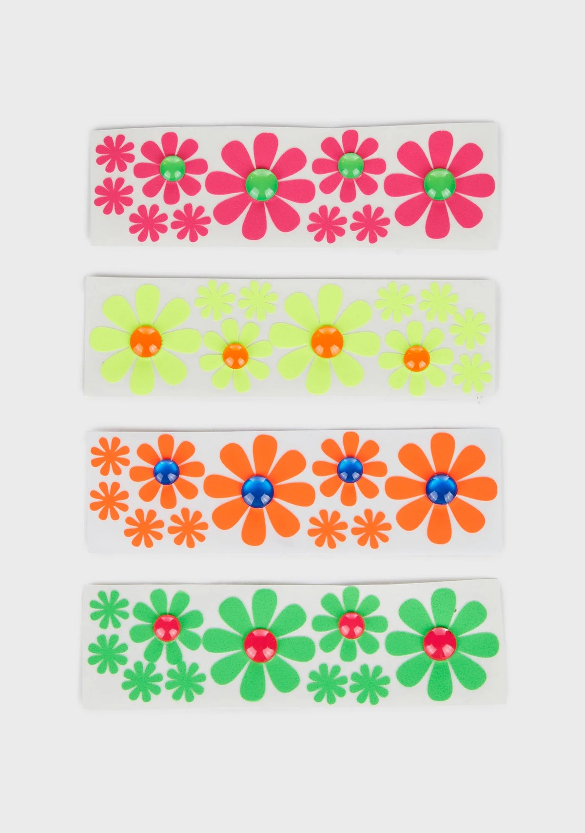 Daisy Jeweled Eye Stickers