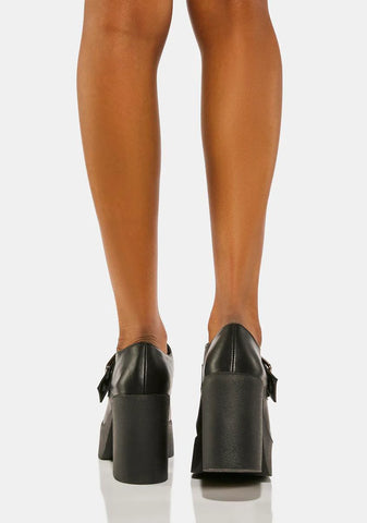 Night Alone Platform Heels