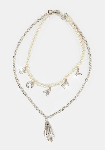 Too Cute To Spook Layered Necklace