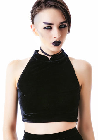 Innocent Crop Top - Red