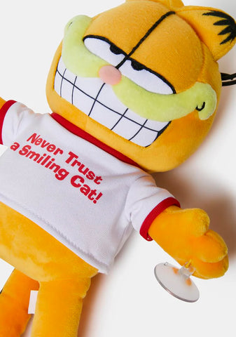 Trust Meow Plushie Window Clinger