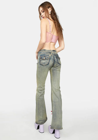 Do As I Please Flare Jeans
