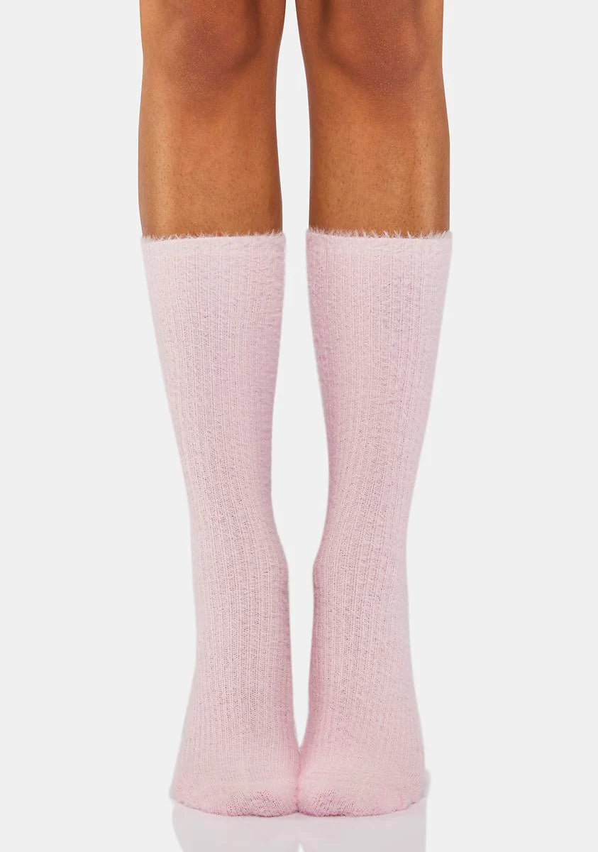 Baby Don't Wait Up Knee High Socks