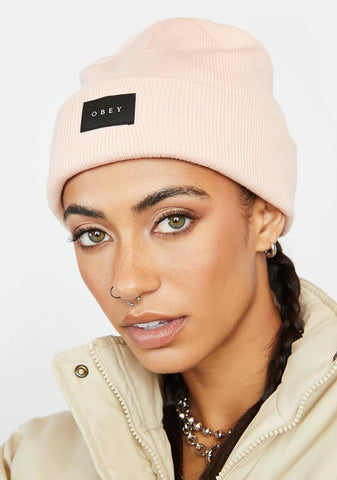 Pink Virgil Beanie