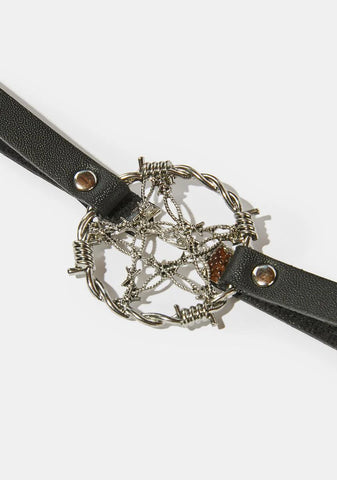 Can't Touch Me Choker Necklace