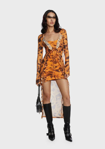 Sunset Spiritual Glam Dress Set