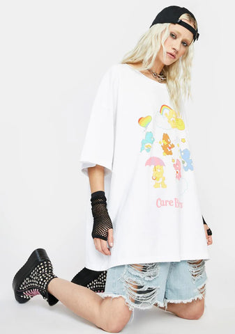 Care Bears Graphic T-Shirt Dress