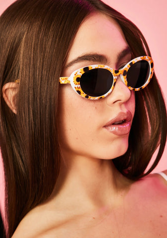 No Matter The Weather Oval Sunglasses