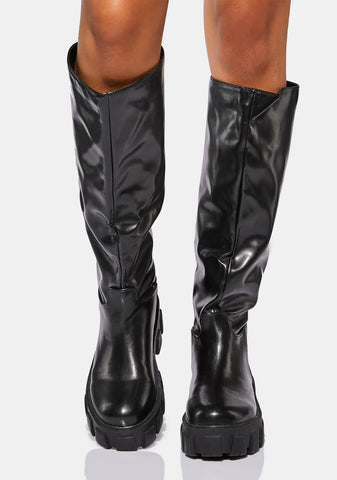 Wicked With The Band Knee High Boots