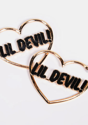 Break The Rules Hoop Earrings