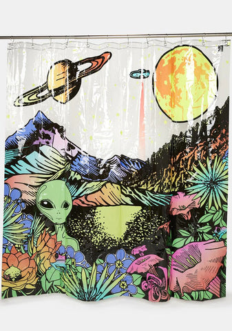 Ethereal World Shower Curtain