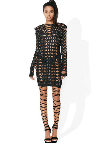 Valkyrie Caged Bodycon Dress