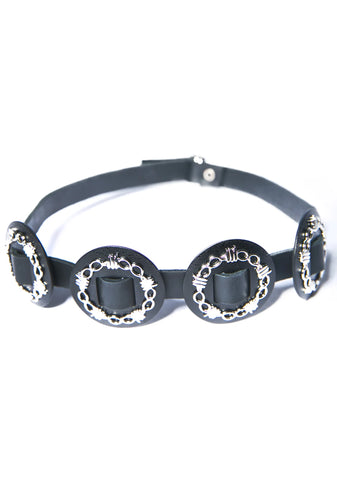 Ride Em' Concho Strap Choker