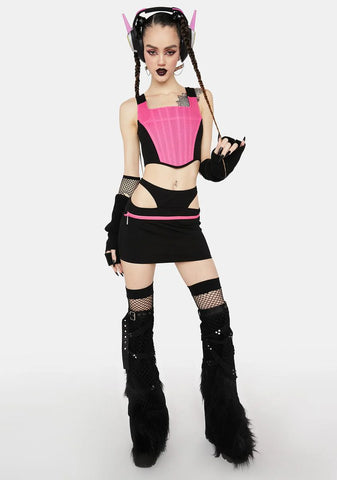 Cyber Queen Corset Top