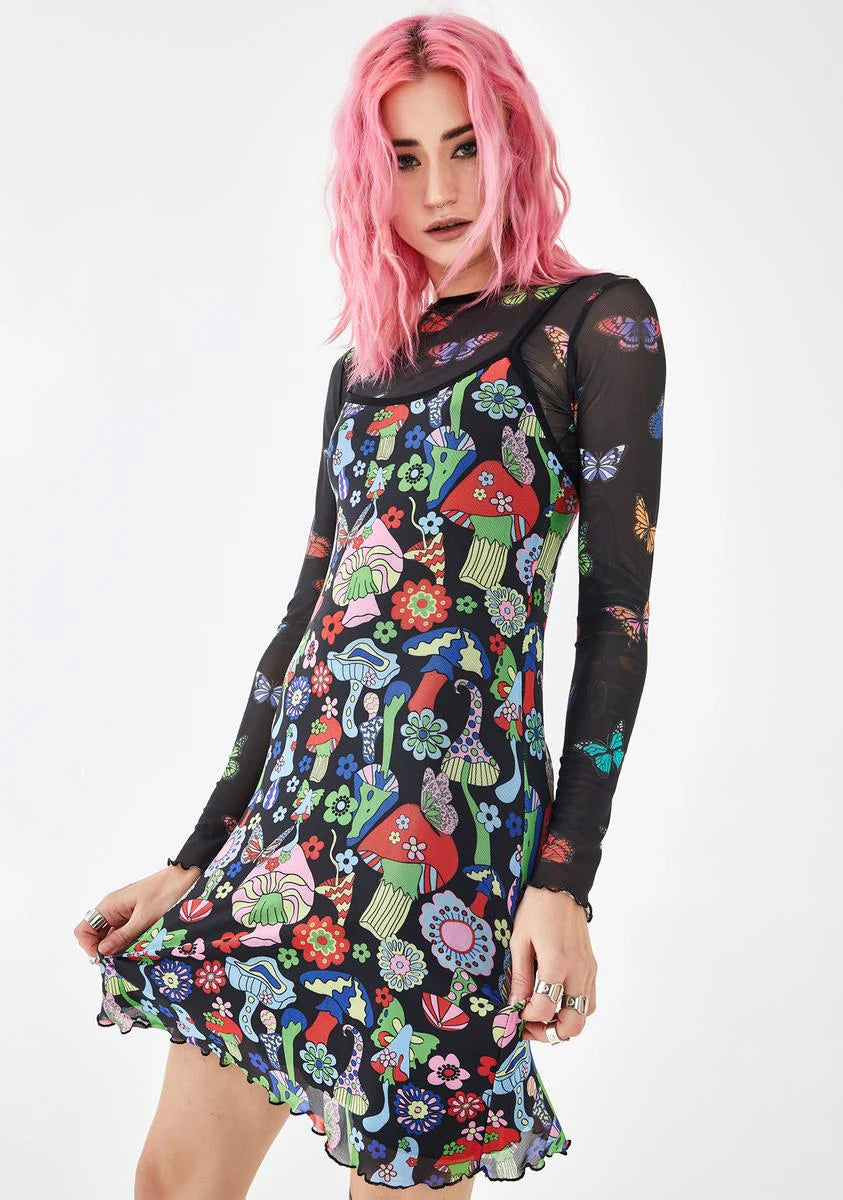 Dark Surreal World Cami Dress