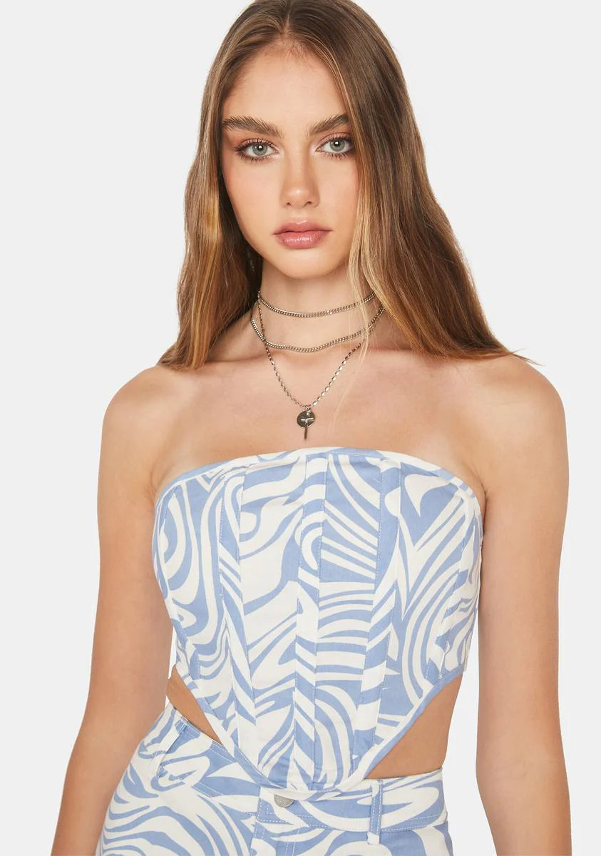 Swirl Ivan Corset Top