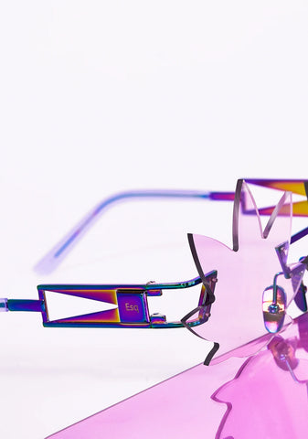 Hologram Leaf Speqz Sunglasses