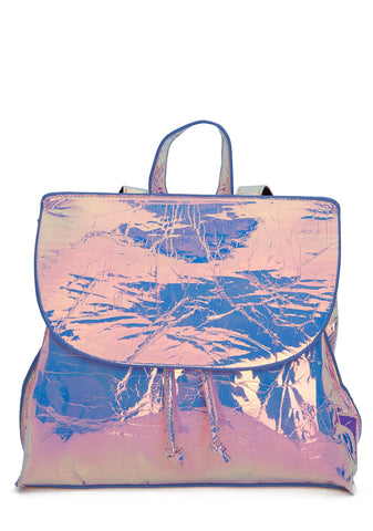 Pink Holo Backpack