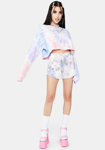 Tie Dye Dolphin Shorts