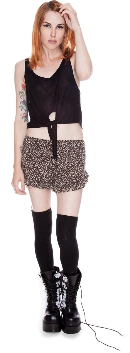 Keira Shorts - Leopard