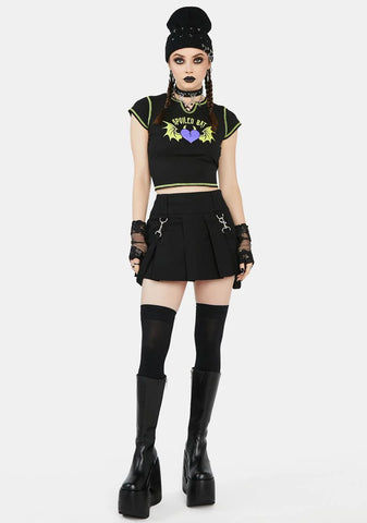 Angsty As Ever Crop Tee