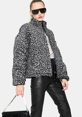 Killer Kitten Puffer Jacket