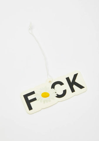 F Flower Air Freshener