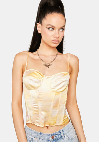 Fever Kiss Satin Corset